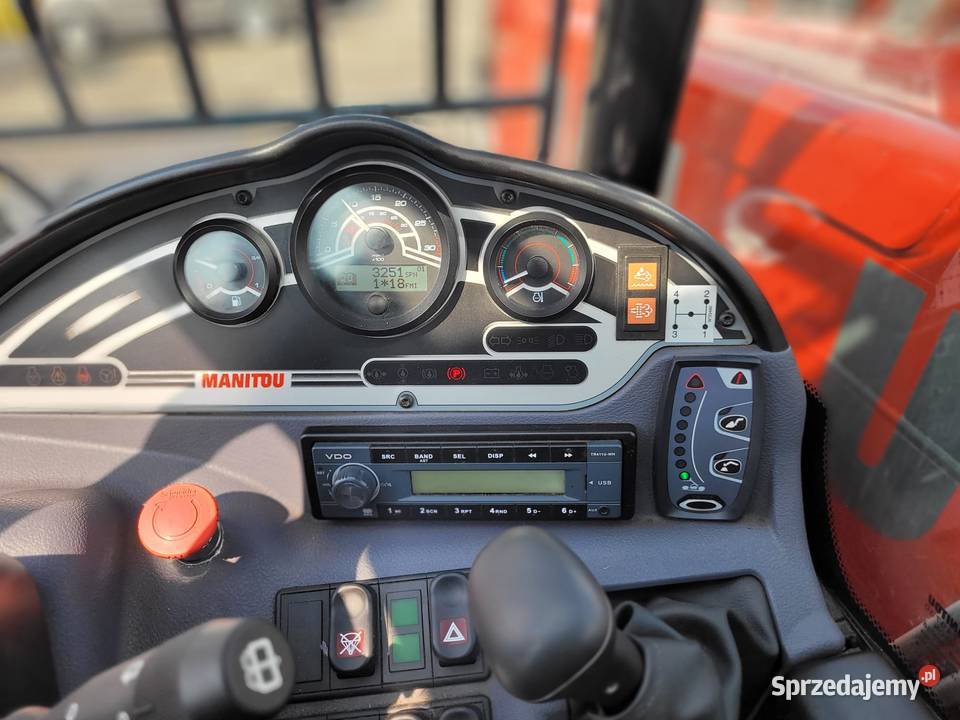 Manitou MT 733 ładowarka teleskopowa 7 m