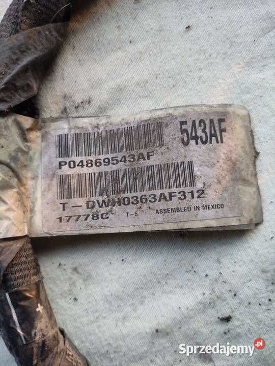 Wiązka Instalacja Elektryczna Wentylatorów Lamp osobowe