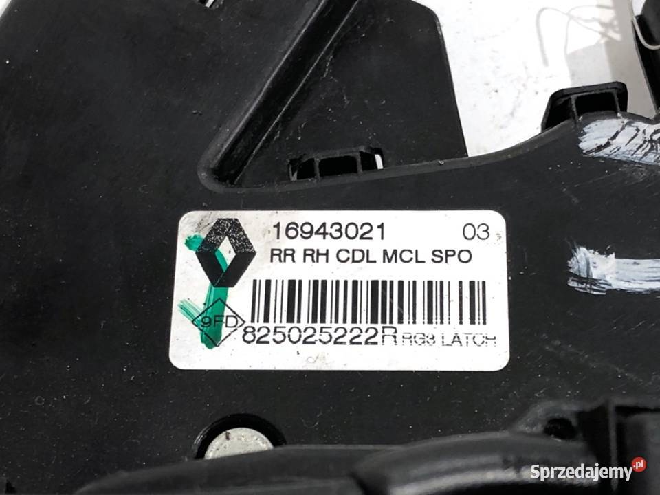 ZAMEK DRZWI PRAWY TYŁ RENAULT MEGANE IV podkarpackie