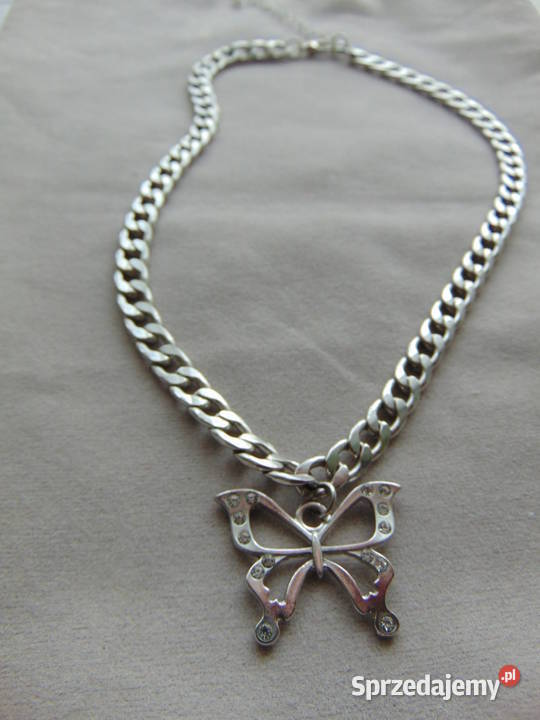 łańcuszek z zawieszką zawieszka w kształcie Lublin