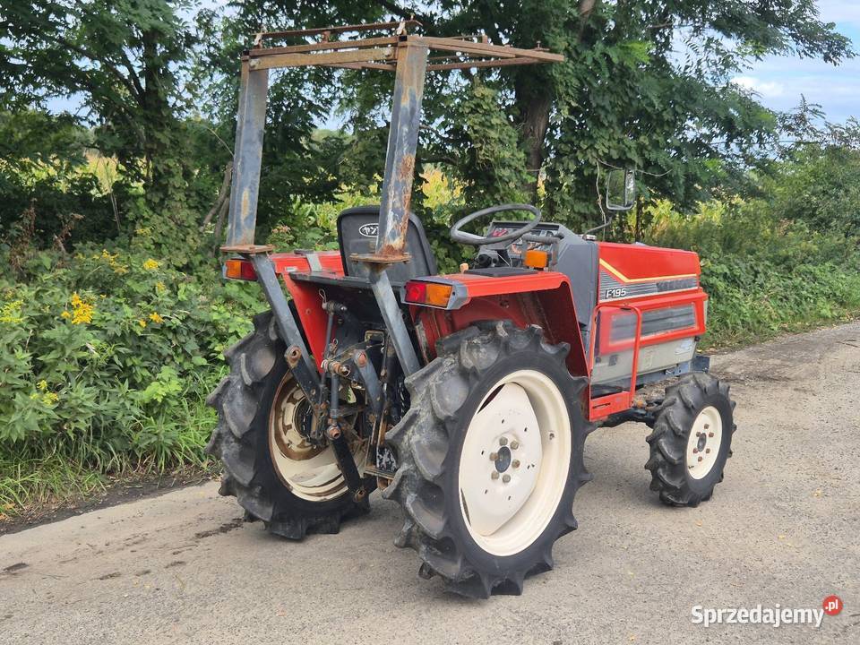 Traktorek traktor YANMAR F195D 19 44 Rolnictwo Małuszyn