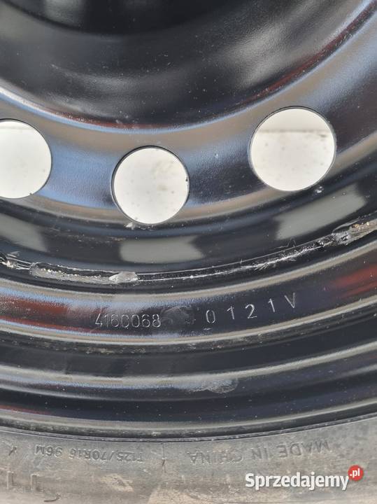 KOŁO ZAPASOWE DOJAZDOWE Audi Seat Vw Golf VI Rudka