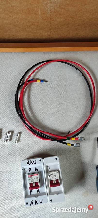 Sprzedam zabezpieczenia fotowoltaiczne przewody