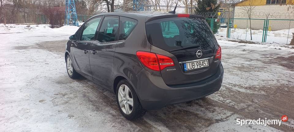 Opel Meriva 14 Turbo 2014 LPG STAG 072025 Nowe Lublin sprzedam