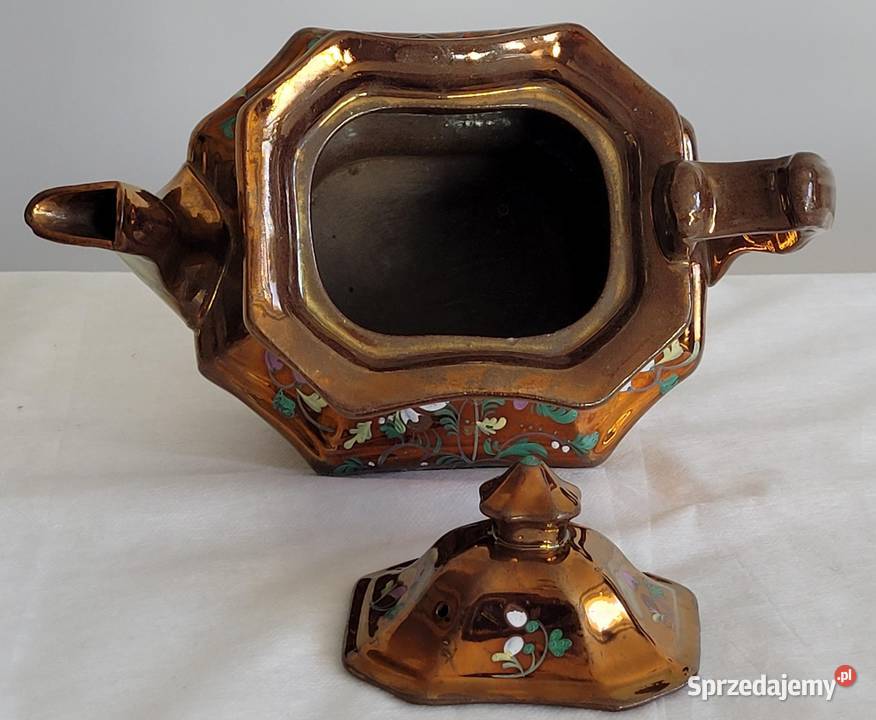 Angielski zabytkowy dzbanek Staffordshire z Kraków