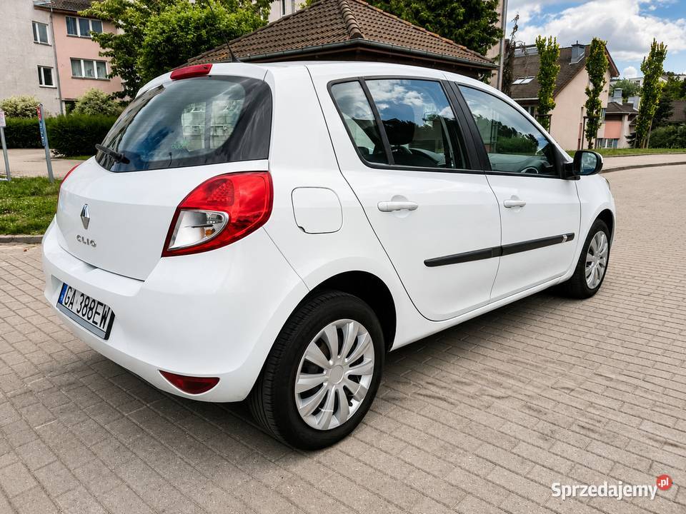 Renault Clio 3 lift 2010r 15dci ekonomiczny stan nieuszkodzony pomorskie Gdańsk