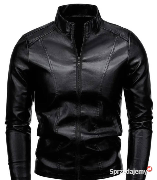 Kurtka skórzana czarna Wrocław