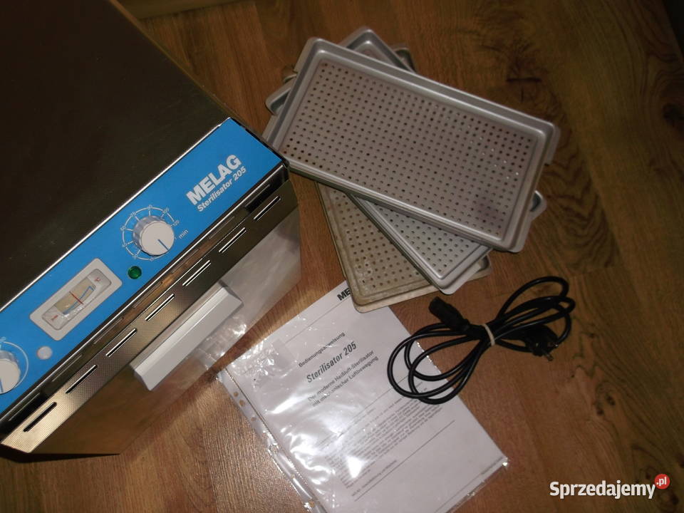 MELAG 205 sterylizator na suche powietrze