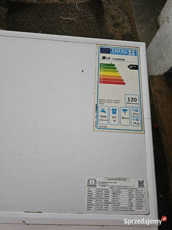 Pralka LG sprawna Marki