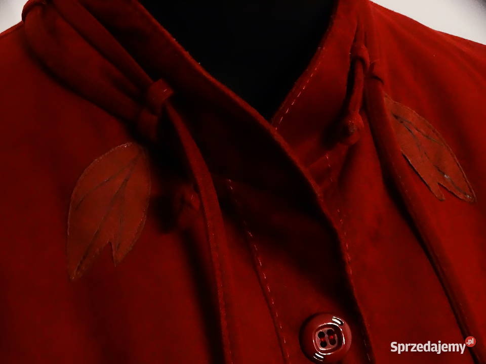 Płaszcz bordowy damski jesienny rozmiar 40 Kurtki i płaszcze Biłgoraj