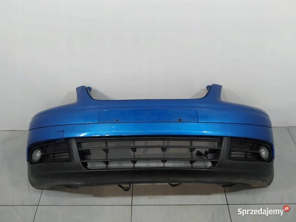 ZDERZAK PRZÓD NIEBIESKI HALOGENY VW Volkswagen