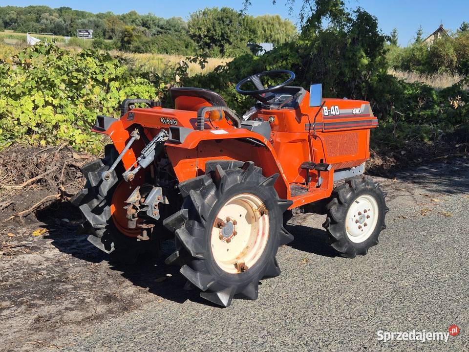 Traktorek traktor KUBOTA B40D 14 44 Skrzynia biegów Manualna