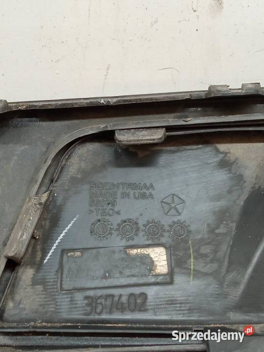 OSŁONA DOKŁADKA ZDERZAKA KL 5QZ61TRMAA Jeep osobowe