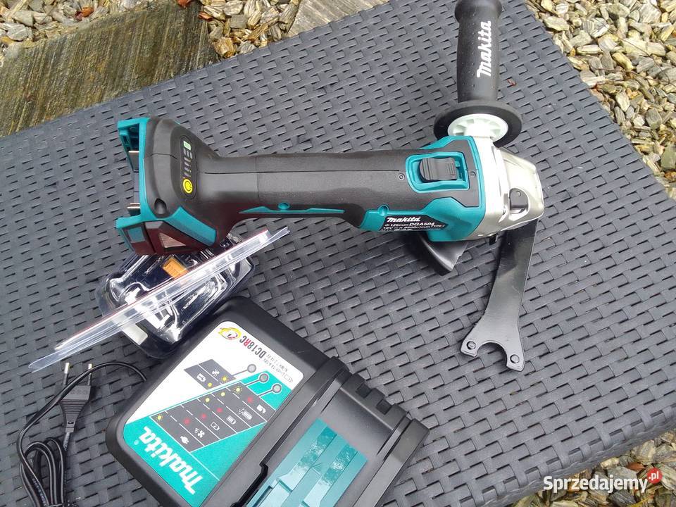 Szlifierka Makita GDA405 ładowarka i bateria6ah Góra
