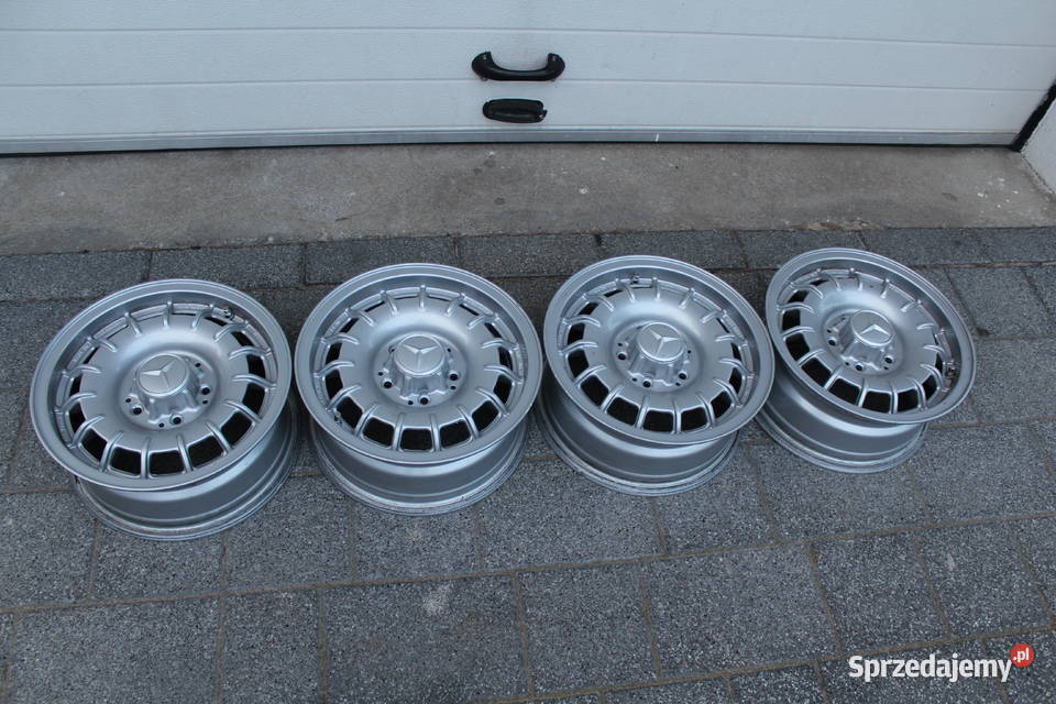 Alufelgi Mercedes W123 nowe Jegłownik sprzedam