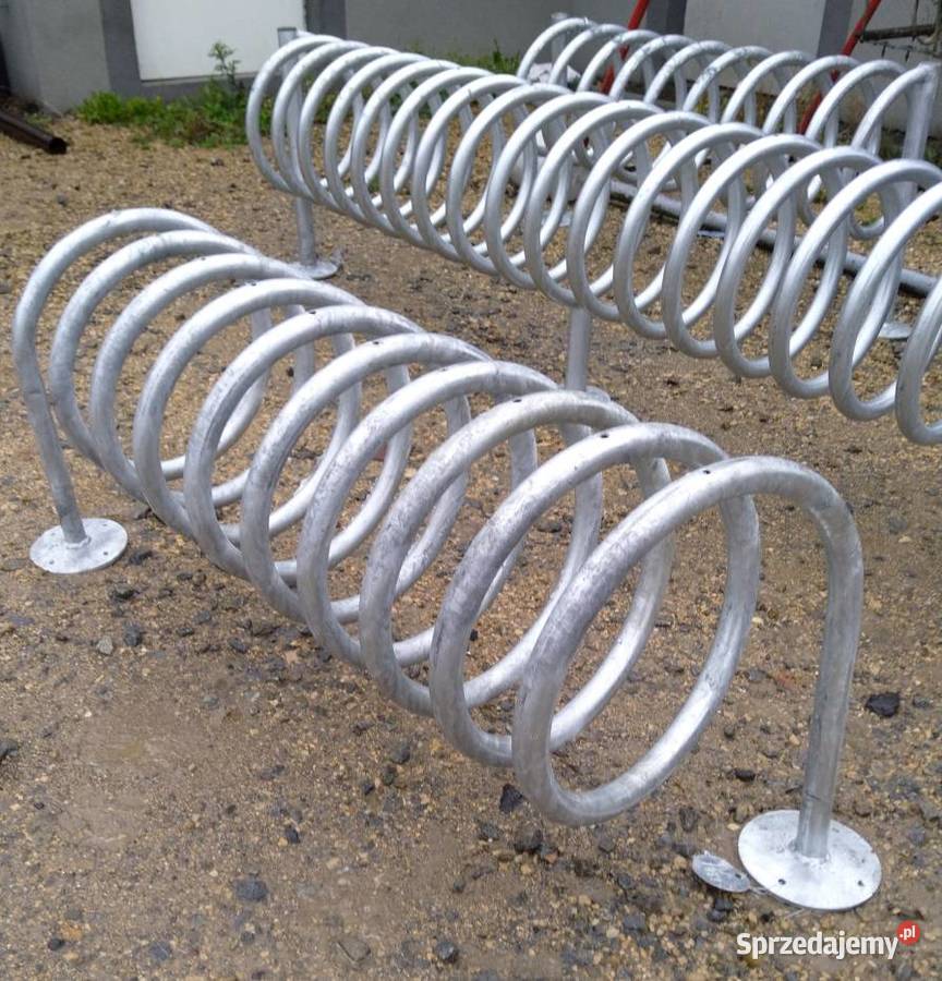 stojak na rowery na rower rowerowy Spiralny 125 Strzebiń