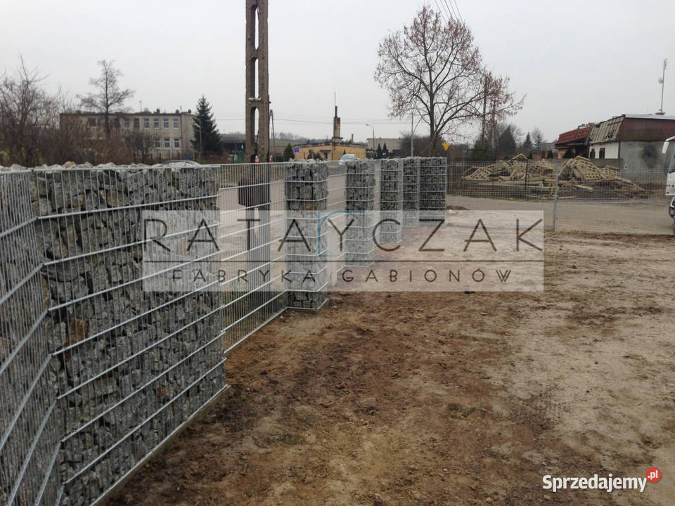 Słupek gabionowy 120 gotowy do montażu 5 lat łódzkie