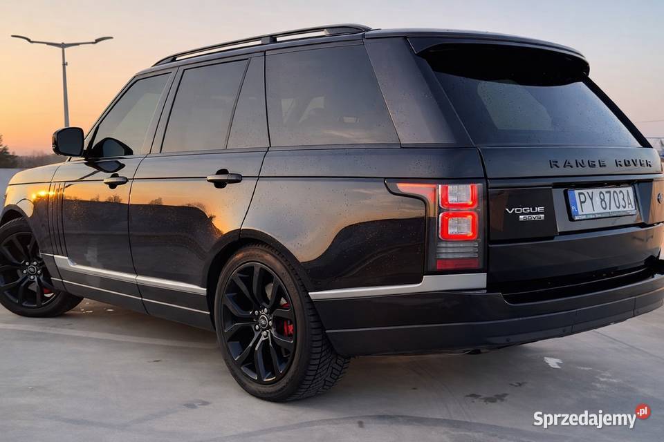 Salon Polska ASO Land Rover Originalny lakier światła przeciwmgielne Warszawa