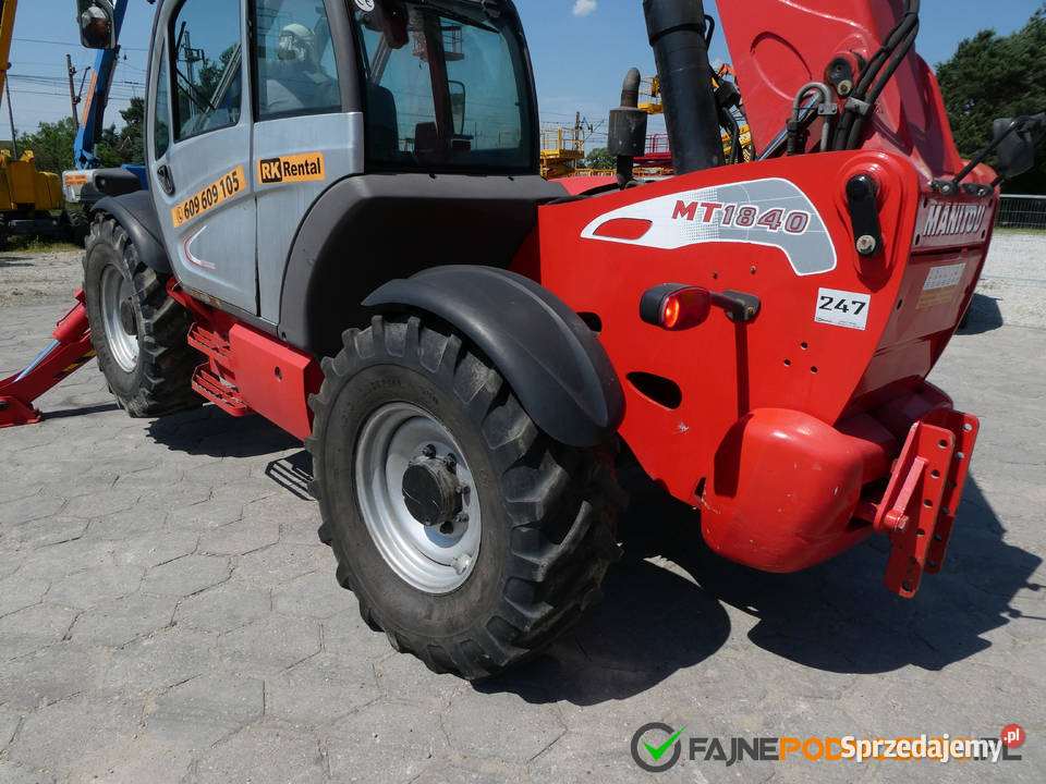 Manitou 1840 1740 JCB Merlo 18m 4tony kujawsko-pomorskie