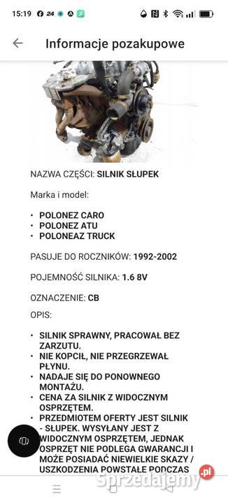 Silnik słupek Toruń