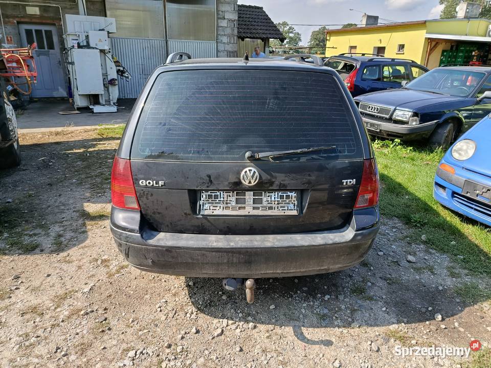 Volkswagen Golf IV 19 Kombi 66 kW 2001 r dawca wielkopolskie Szklarka Myślniewska