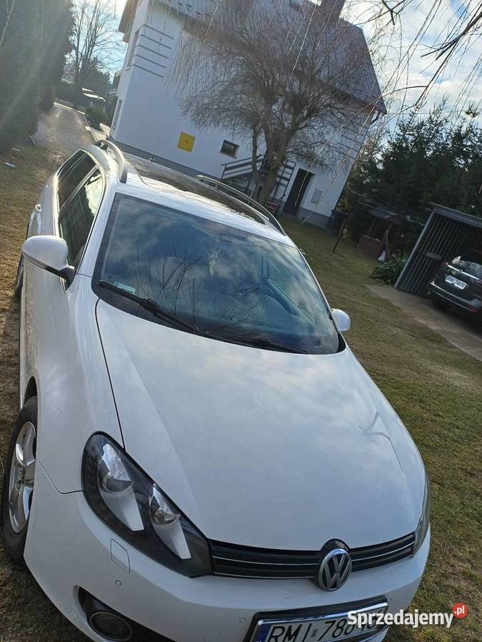 Vw golf Variant VI 2011 r podgrzewane fotele Golf Tuszyma sprzedam