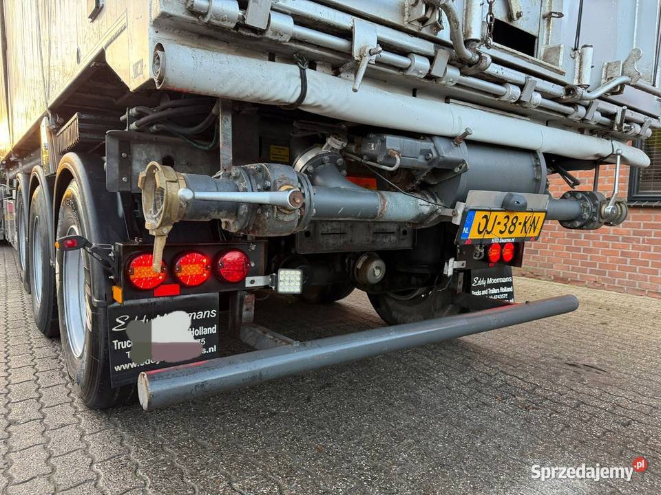 Naczepa z wydmuchem dmuchawa Heitling do sruty Motoryzacja Warszawa