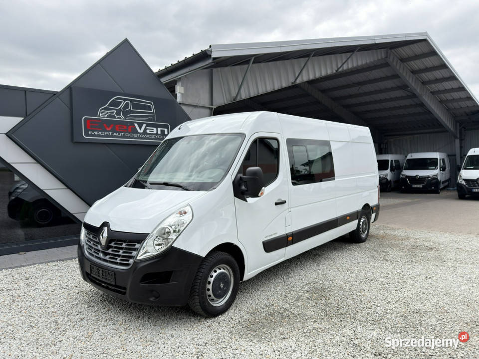 Renault Master L3H2 7 osobowy brygadówka doka Warszawa
