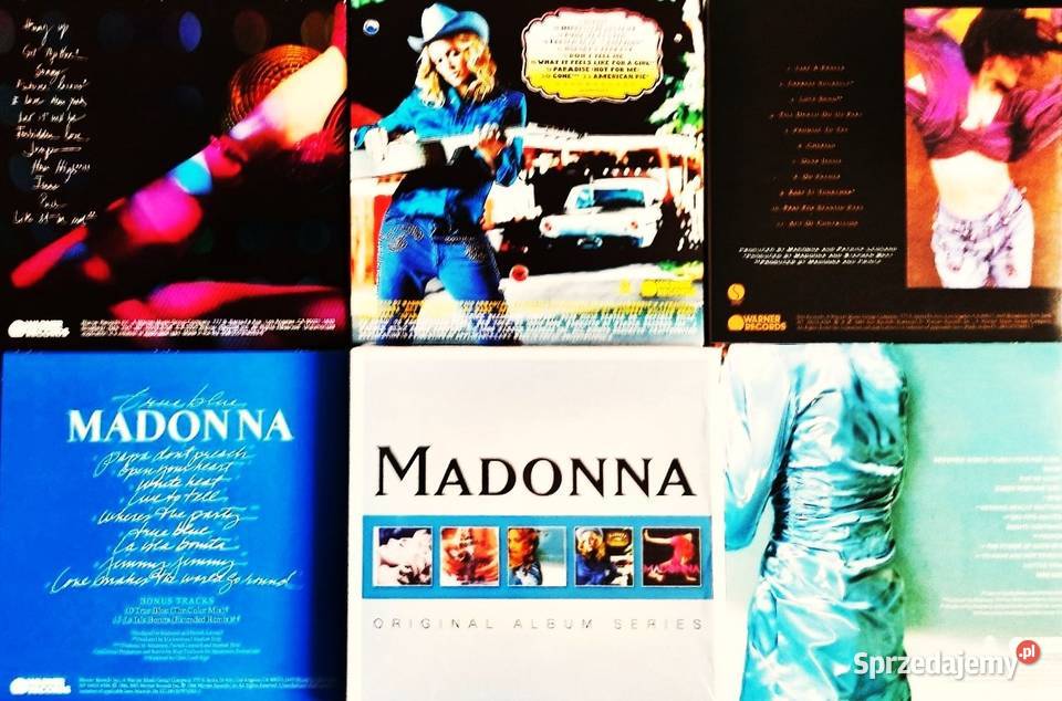 Znakomity Zestaw 5 płytowy CD Madonna Zestaw Katowice