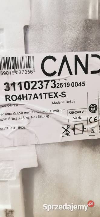 Nowa pralka i suszarka transport Pralki i suszarki śląskie Zendek