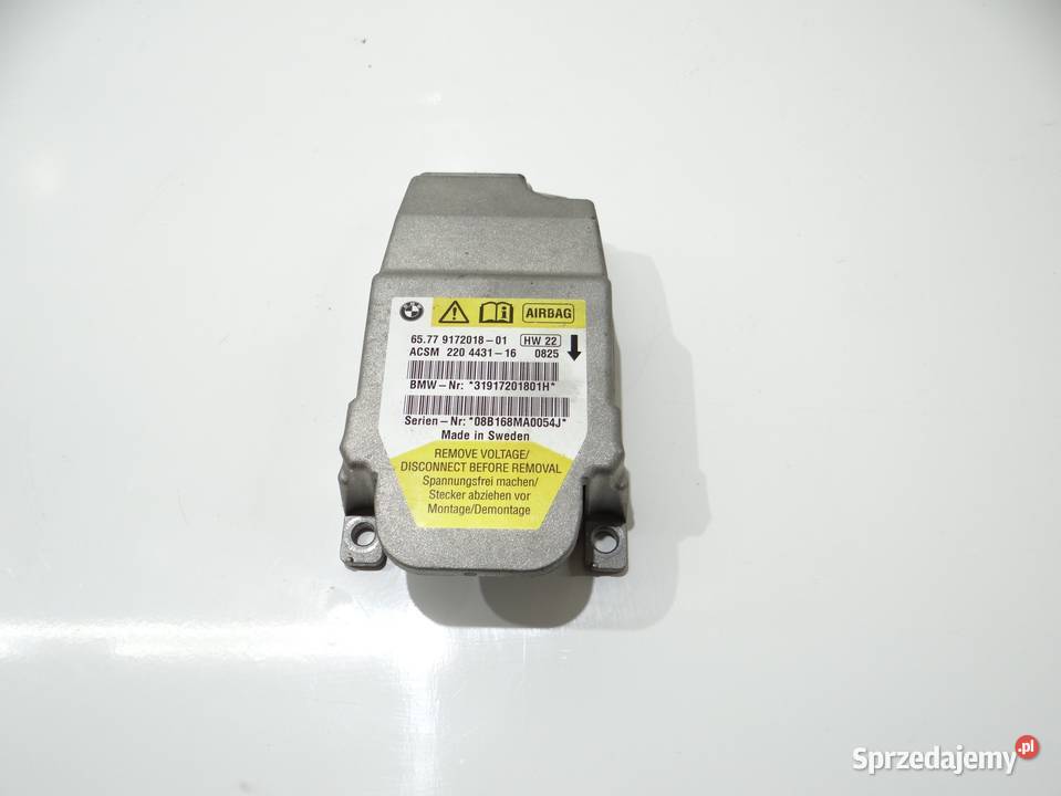 MODUŁ SENSOR AIRBAG BMW E60 E61 9172018 Strzyżewice