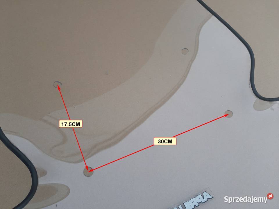 APRILIA SZYBA OWIEWKA TURYSTYCZNA CUPPINI Bieleń