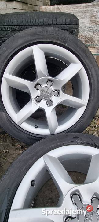 Alufelgi Audi 5x112 7J R17 ET26 Komplet podkarpackie Błażowa