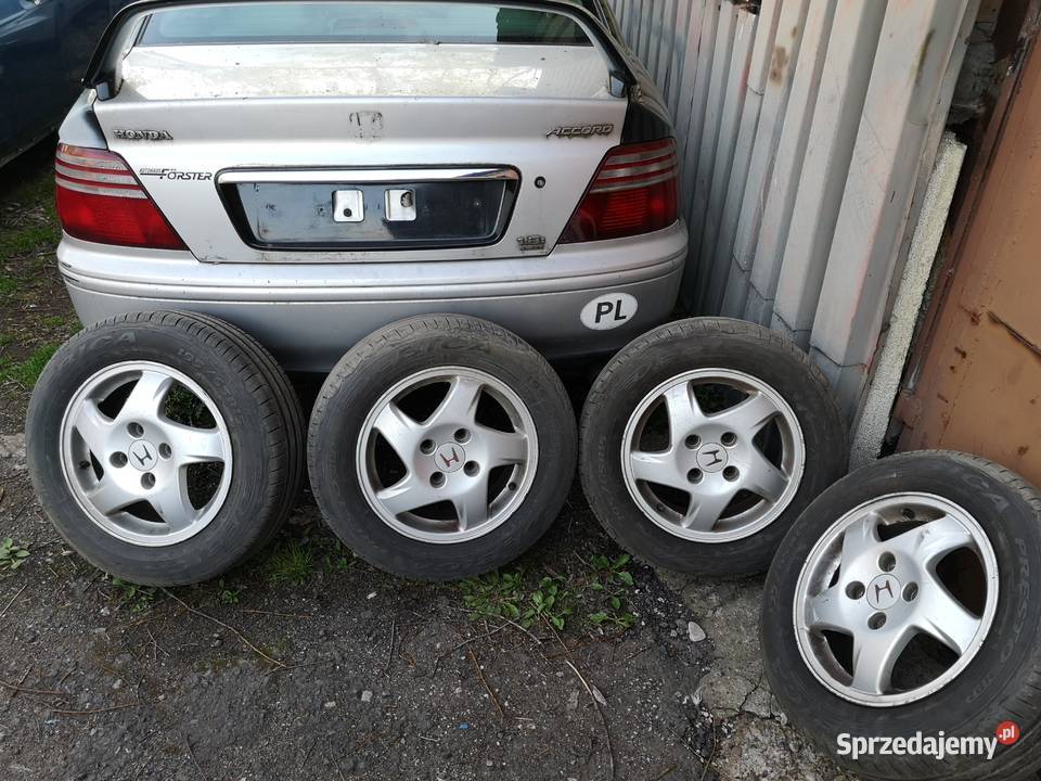 Komplet alufelg z oponami 4x1143 15 honda Mysłowice