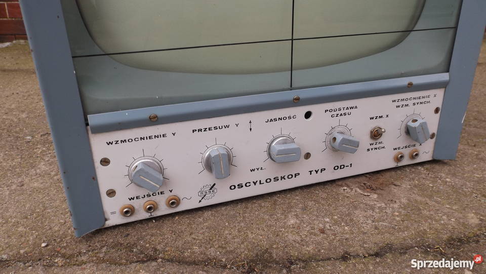 Polski Lampowy Oscyloskop TYP 1 Grodziczno