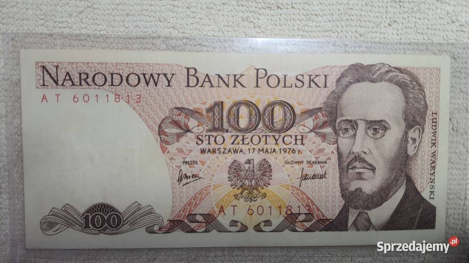 UNIKAT 100 złotych 1976 s AT Numizmatyka Warszawa sprzedam