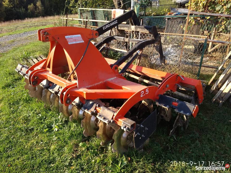 Agregat talerzowy EUROMASZ 25m używany Glinik Dolny