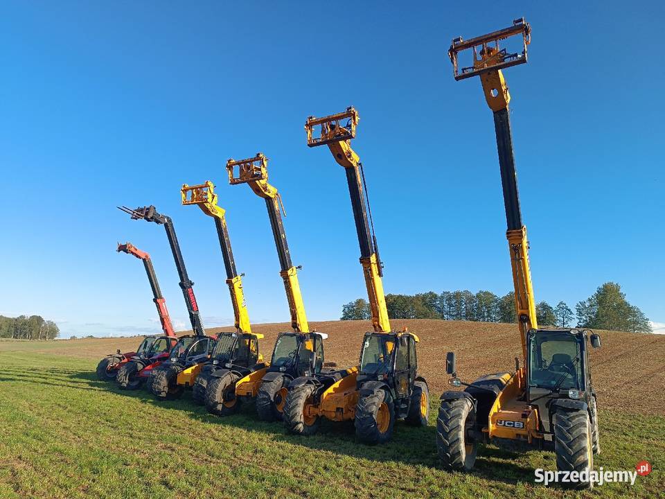 Ładowarki teleskopowe JCB MANITOU Suwałki