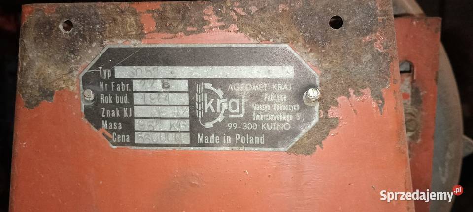 Siewnik do kukurydzy AGROMET 6 rzędowy Rudno