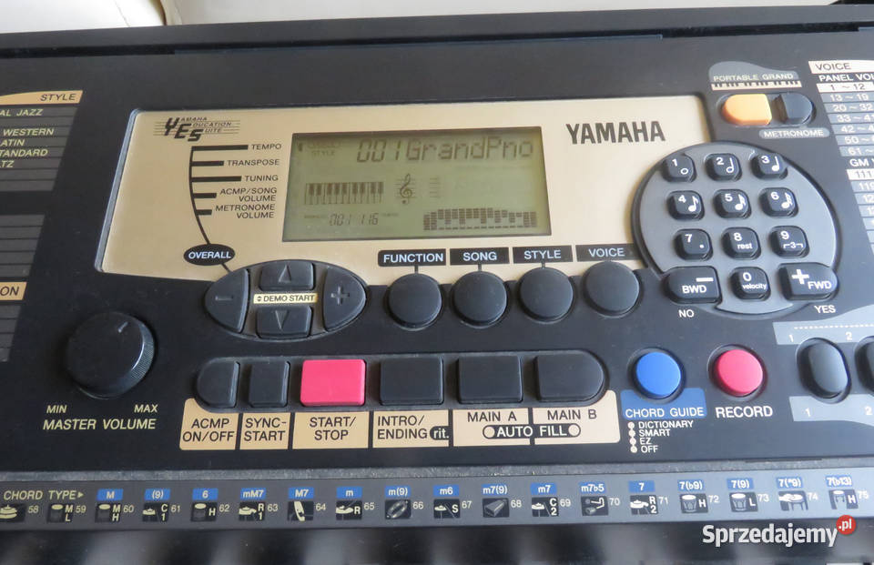 Keyboard YAMAHA PSR 225 klawiatura dynamiczna Yamaha Lubin