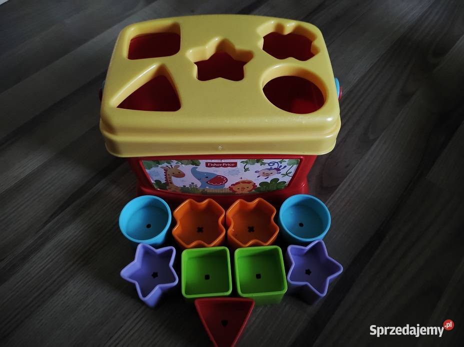zestaw klocków fisher malucha Edukacyjne