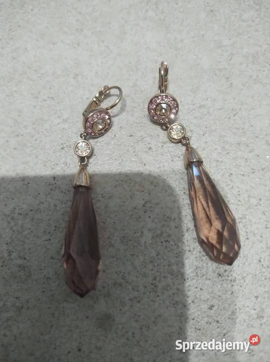 Dyrberg Kern kolczyki z kryształami kamieniami Gliwice