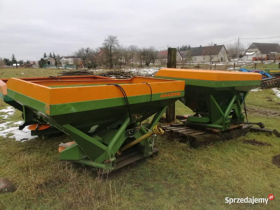 Amazone rozsiewacz nawozów wapna dwa talerze Orzysz