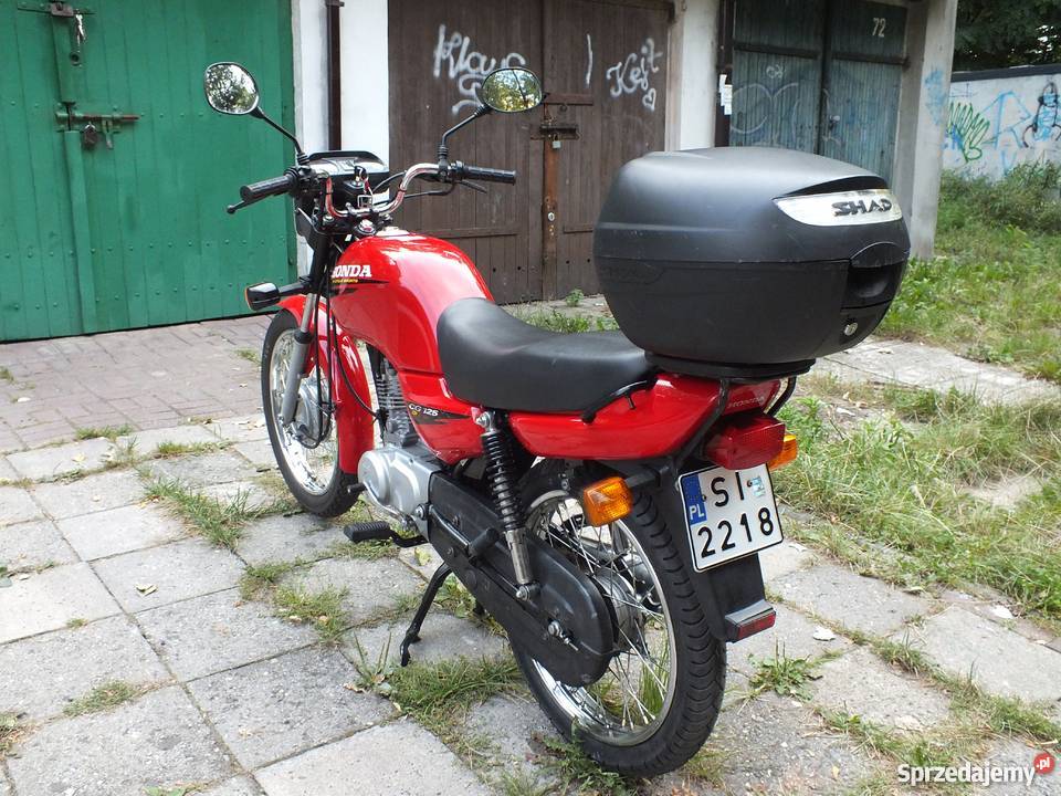  honda  cg  125 motor  motocykl na kategori B kat b 125cc 