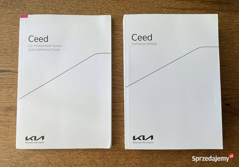 Kia Ceed III książka instrukcja obsługi etui Warszawa sprzedam
