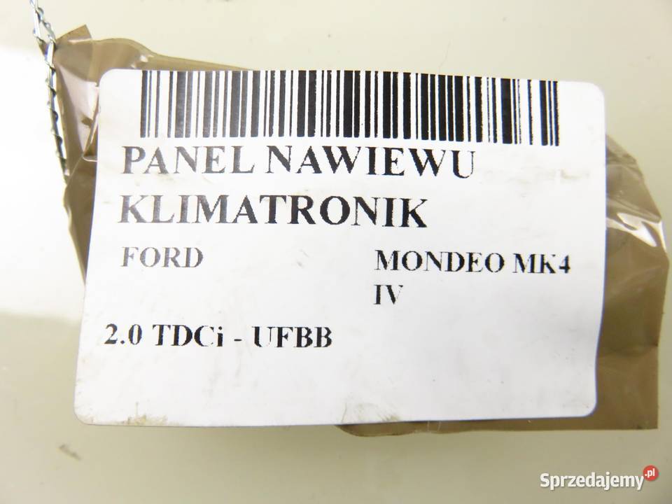 KLIMATRONIK FORD MONDEO MK4 7S7T18C612AL osobowe sprzedam