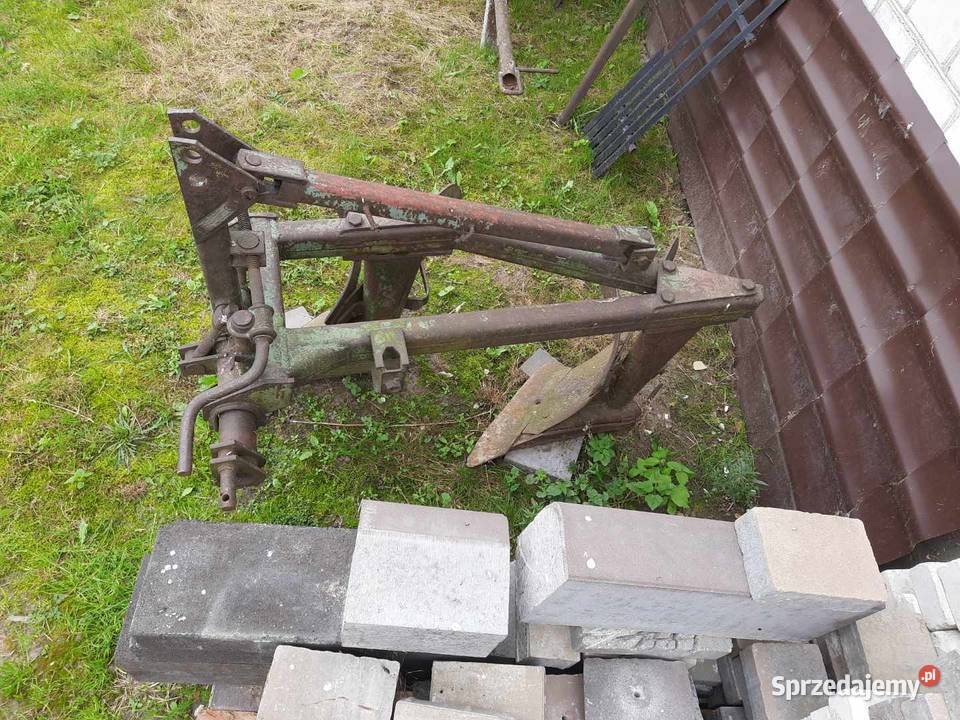 Pług 2skibowy uszkodzony Pułtusk
