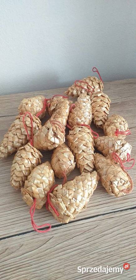 Słomiane dzwonki i szyszki łódzkie