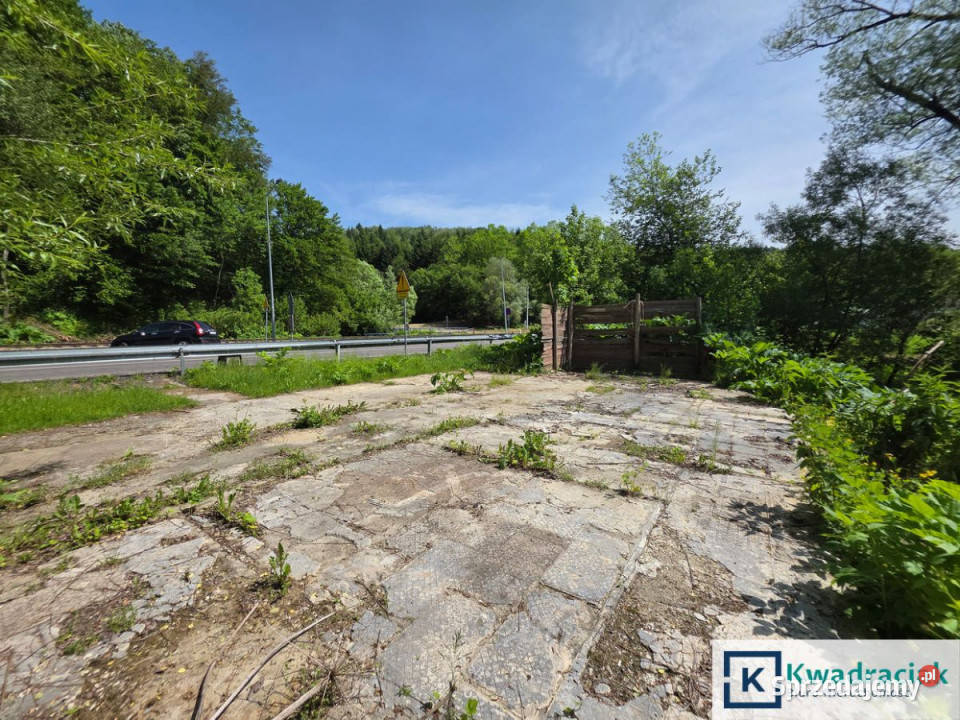 Działka 956m2 Krościenko handlowo-usługowa sprzedam