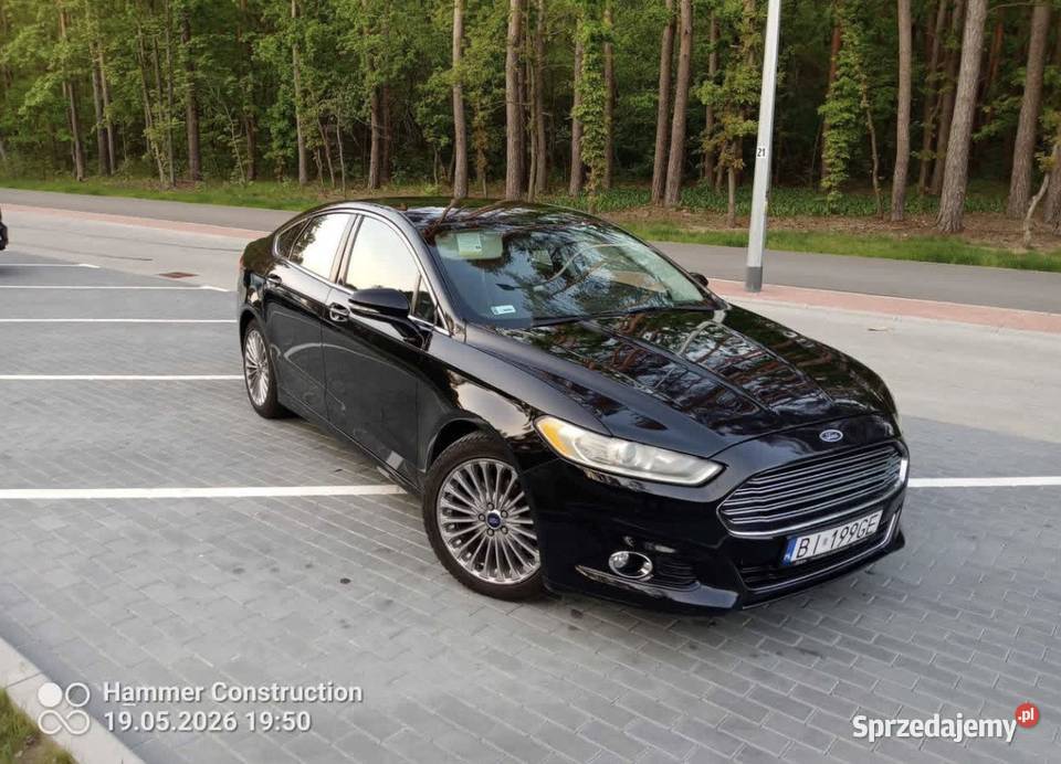 Ford Fusion 2015 20 Ecoboost elektryczne lusterka Białystok
